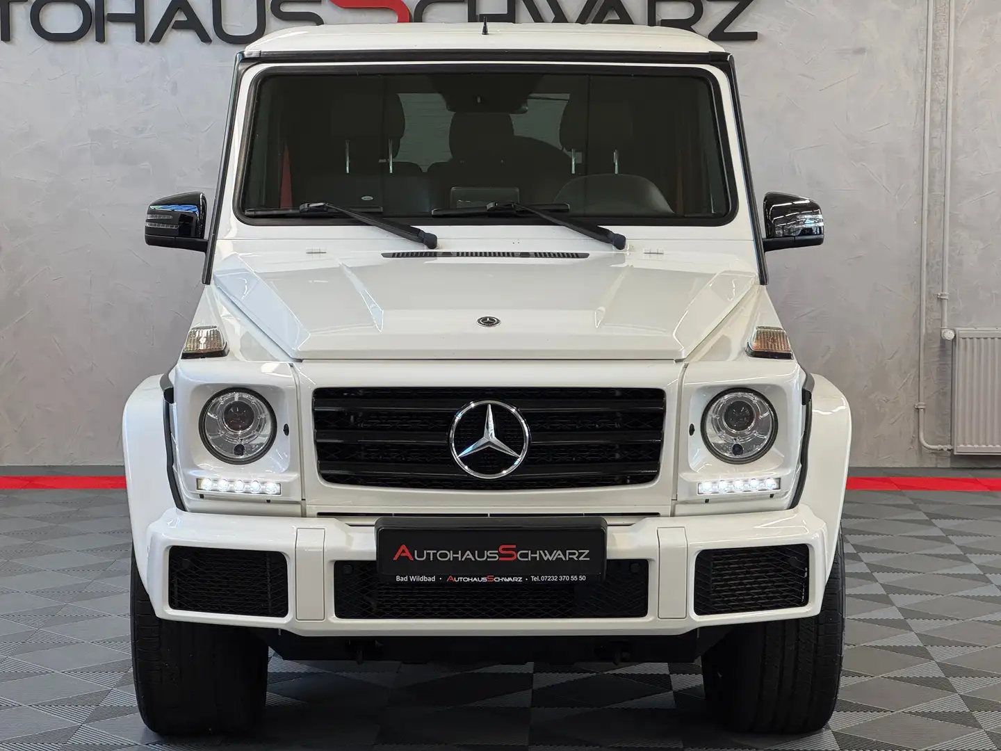 Mercedes-Benz G 500 G500 AMG Manufaktur Designo H&K Kamera AHK StdHz Blanc - 2