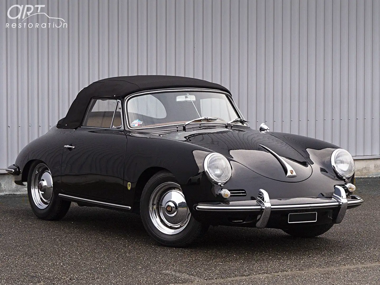Porsche 356 Porsche 356 B 1600 Super – 90 Cabriolet T5 Black - 1