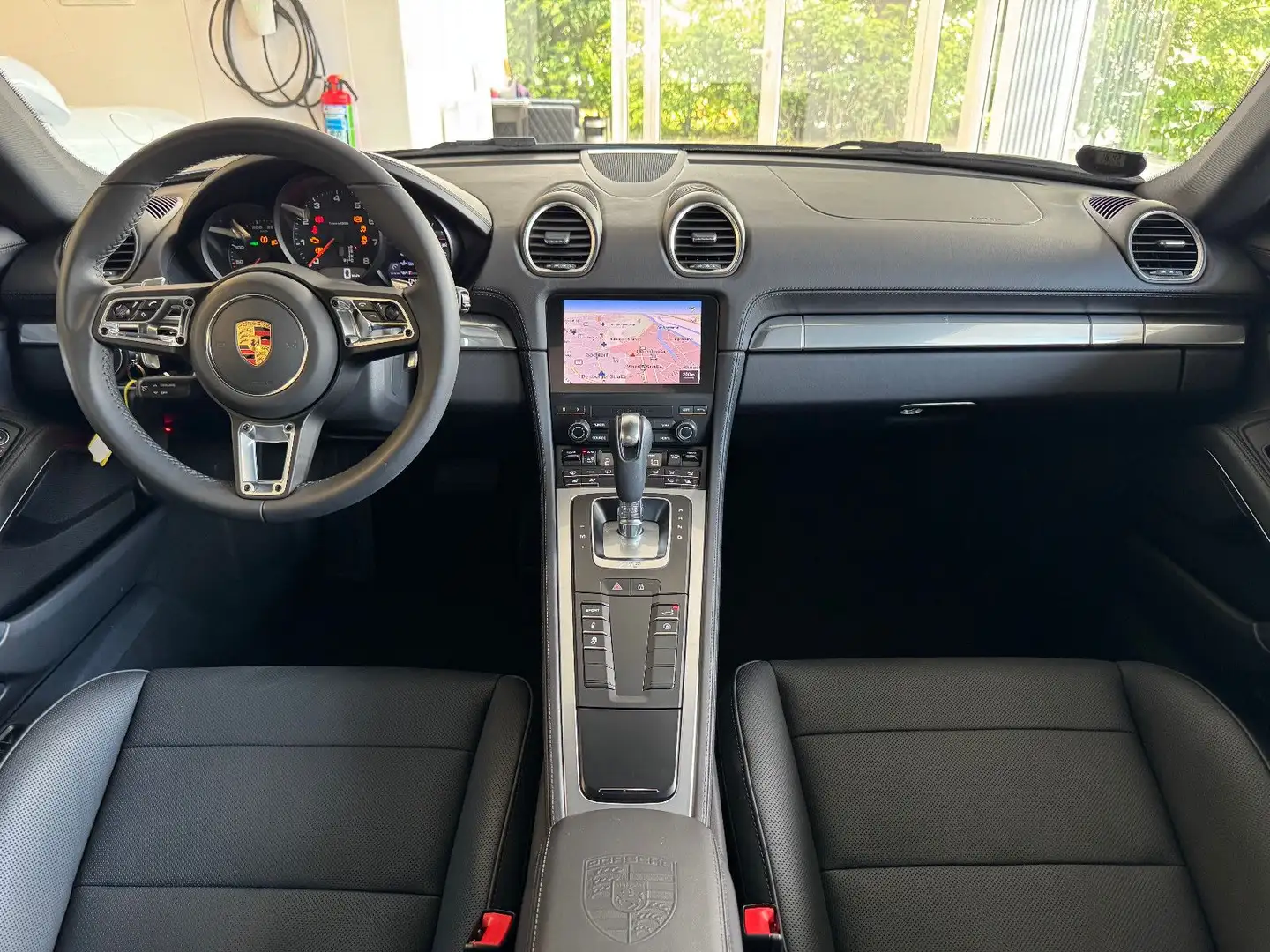 Porsche Cayman 718 LED PDLS+ Bose Kamera PASM SWA R20 Černá - 2