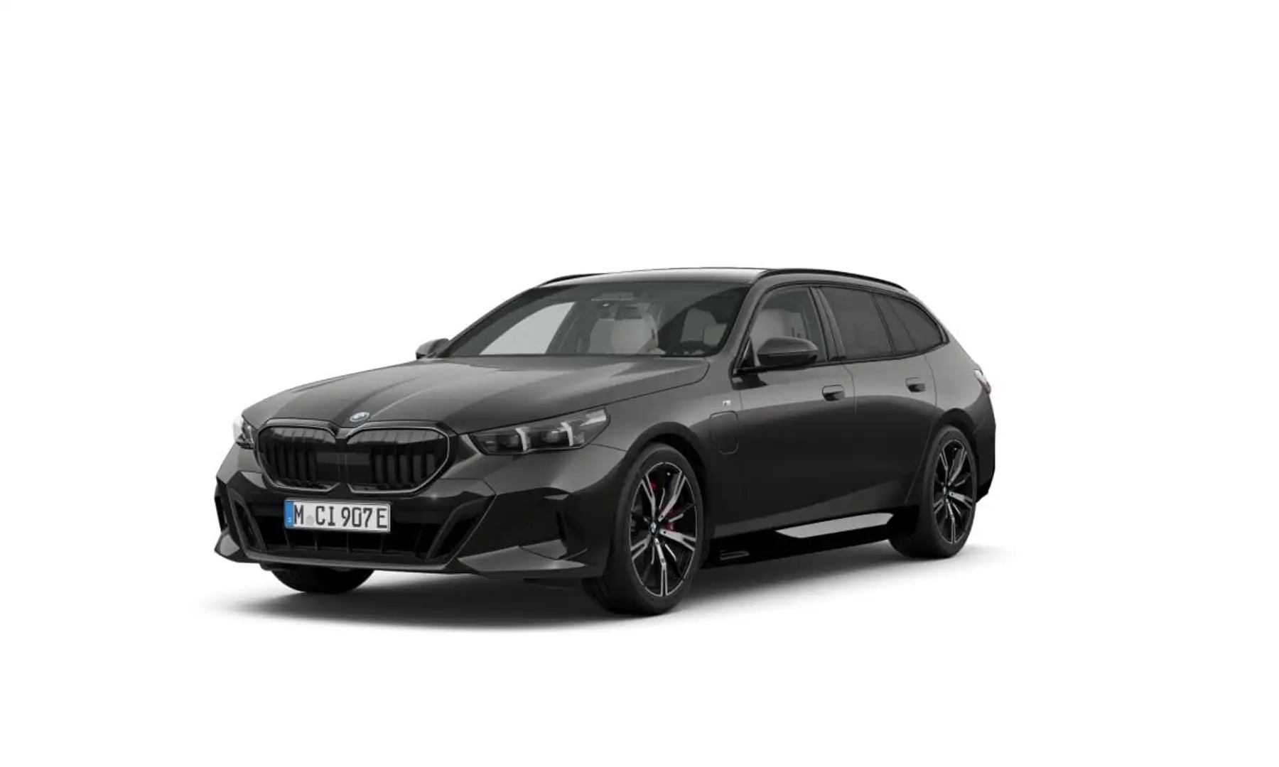 BMW 530 5 Serie Touring 530e Grijs - 1