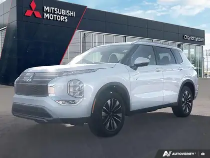 White 2026 Mitsubishi Outlander Hybrid Plug-in SUV / Crossover  1-Speed Automatic