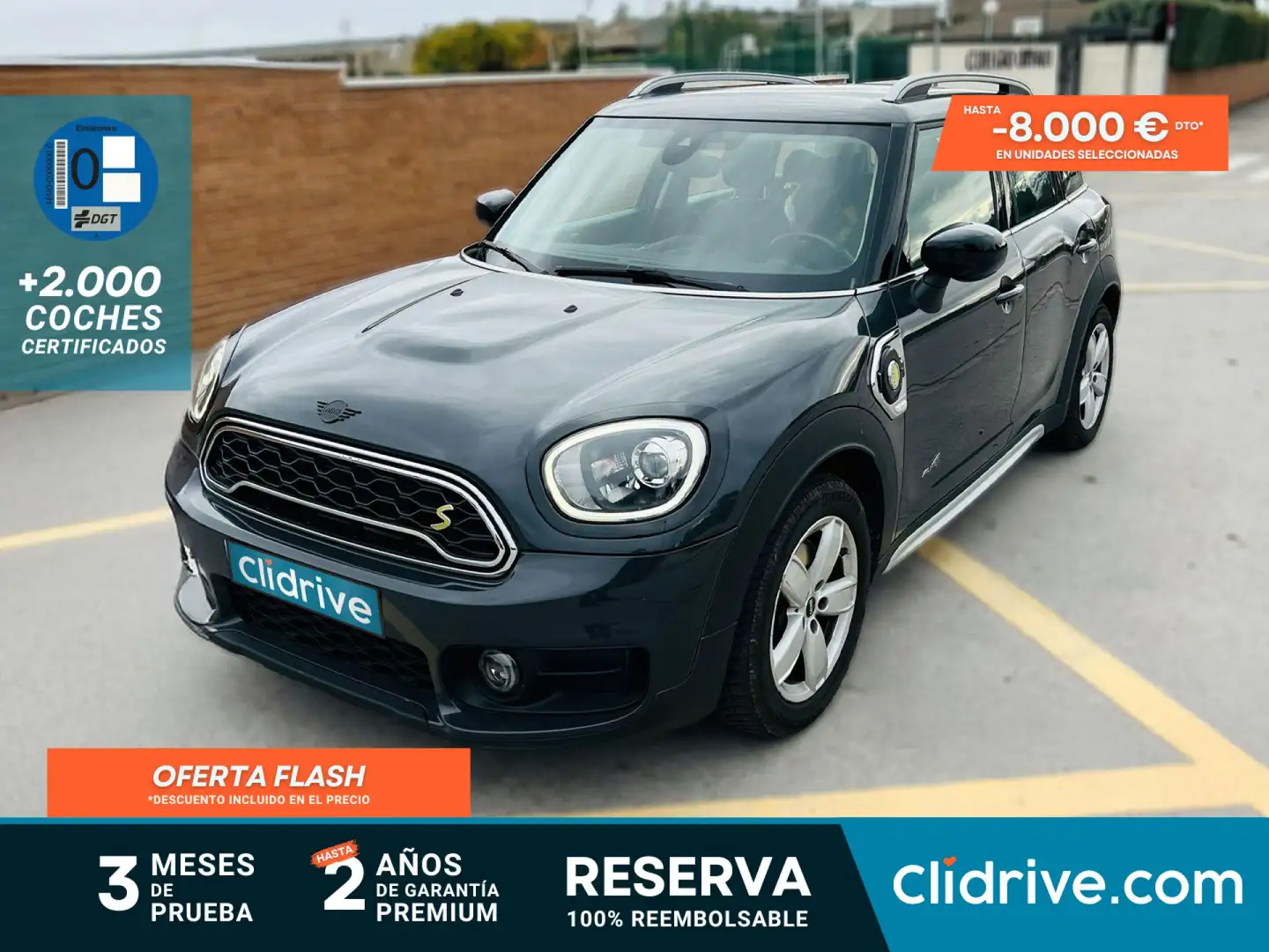 MINI Cooper S E ALL4 Negro - 1