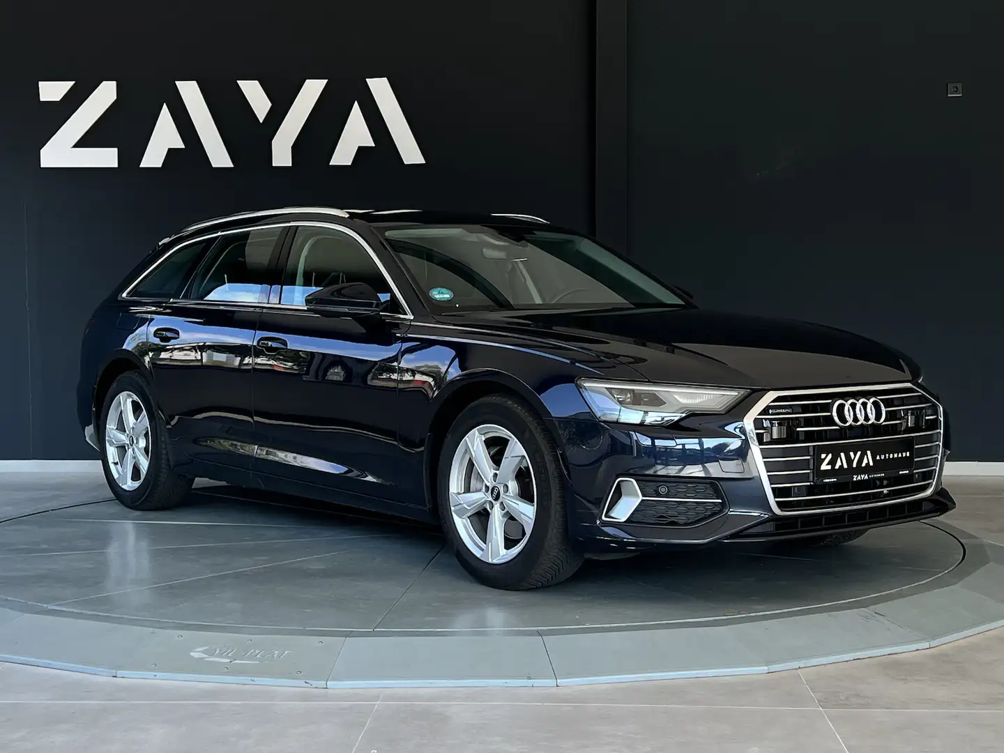 Audi A6 45 TDI Quattro*VIRTUAL*AHK*R-KAMERA* Blauw - 1