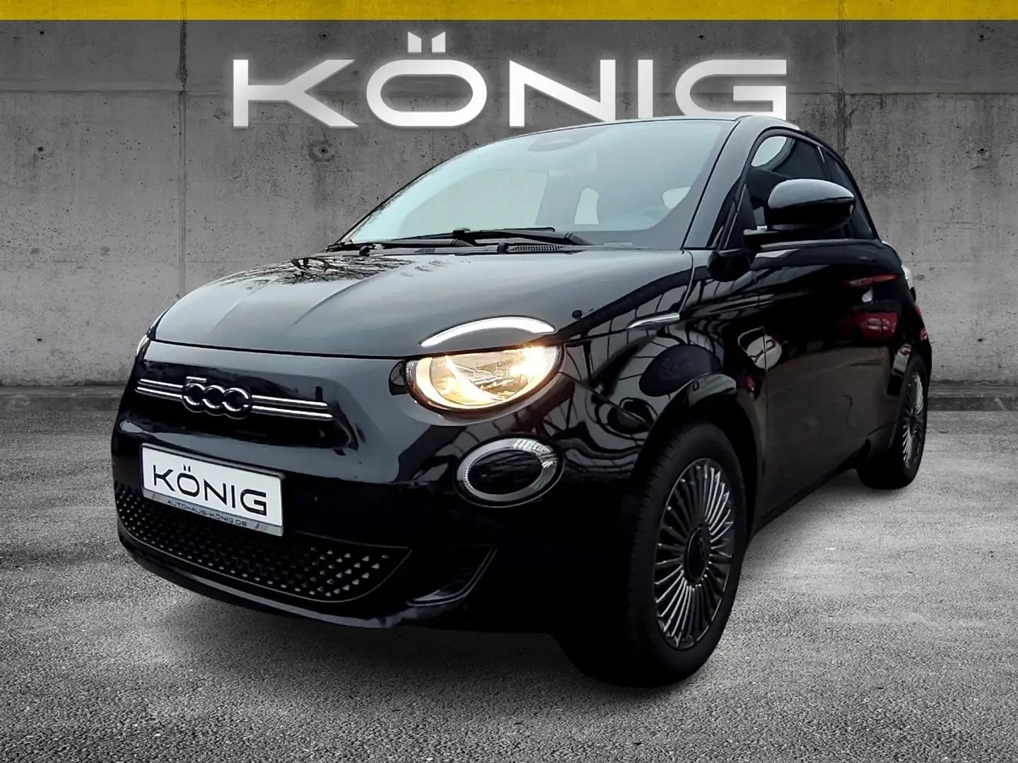 Fiat 500e Icon Carplay Klimaautomatik - Navigation Schwarz - 1