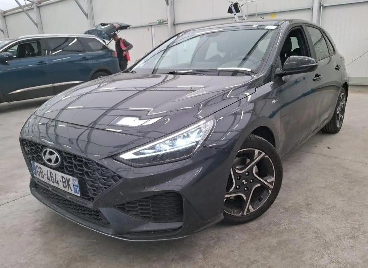 Hyundai i30 1.0 T-GDI 120CH HYBRID 48V N LINE DCT-7 Gris - 1