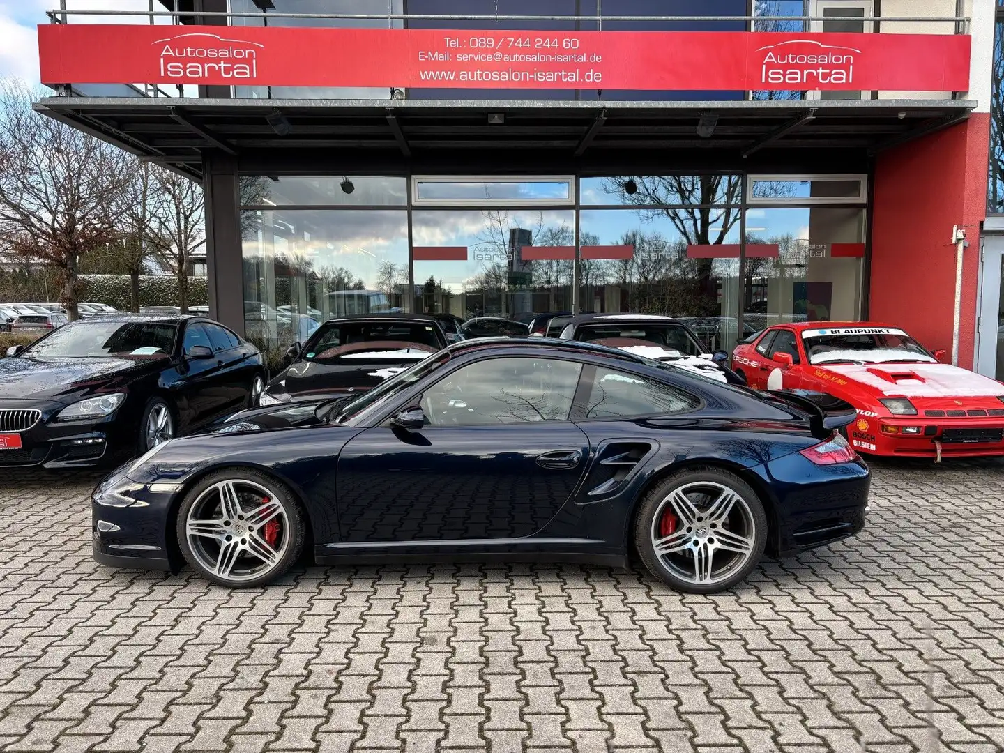 Porsche 997 .1 Turbo Coupe -nachtblau- 20t€ invest. Blauw - 1