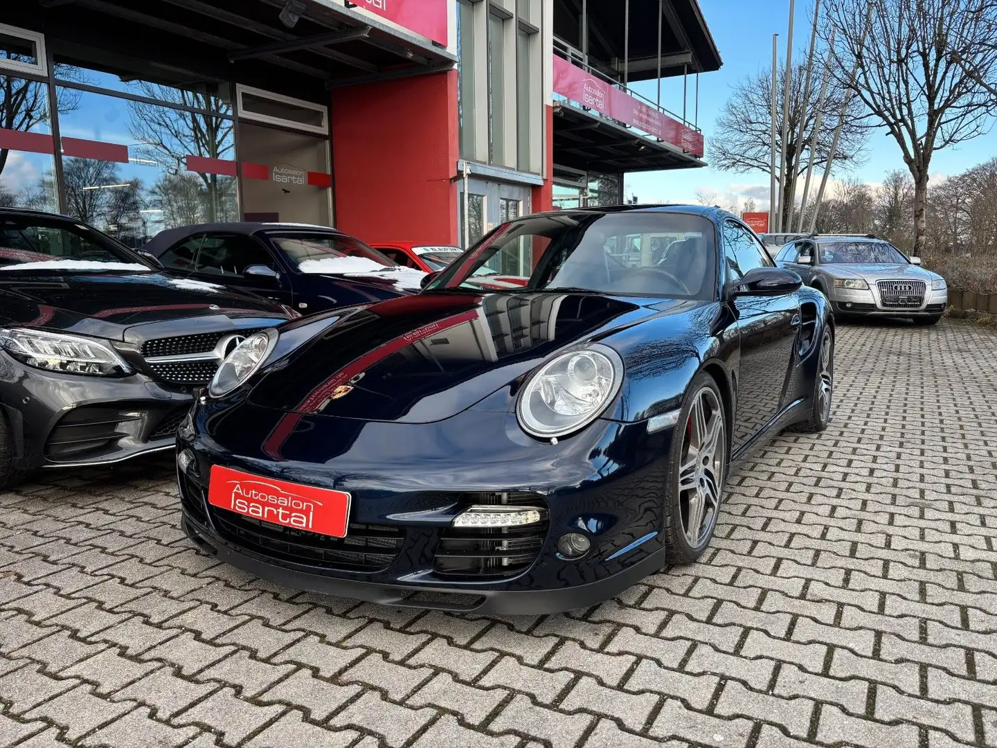 Porsche 997 .1 Turbo Coupe -nachtblau- 20t€ invest. Blauw - 2