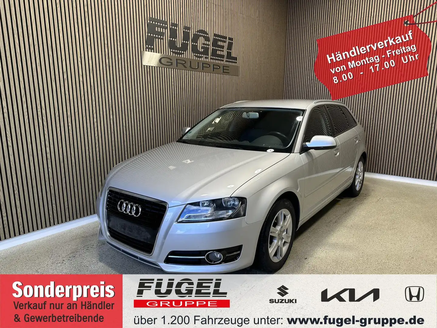 Audi A3 1.2 TFSI Attraction Klima|SHZ Argent - 1