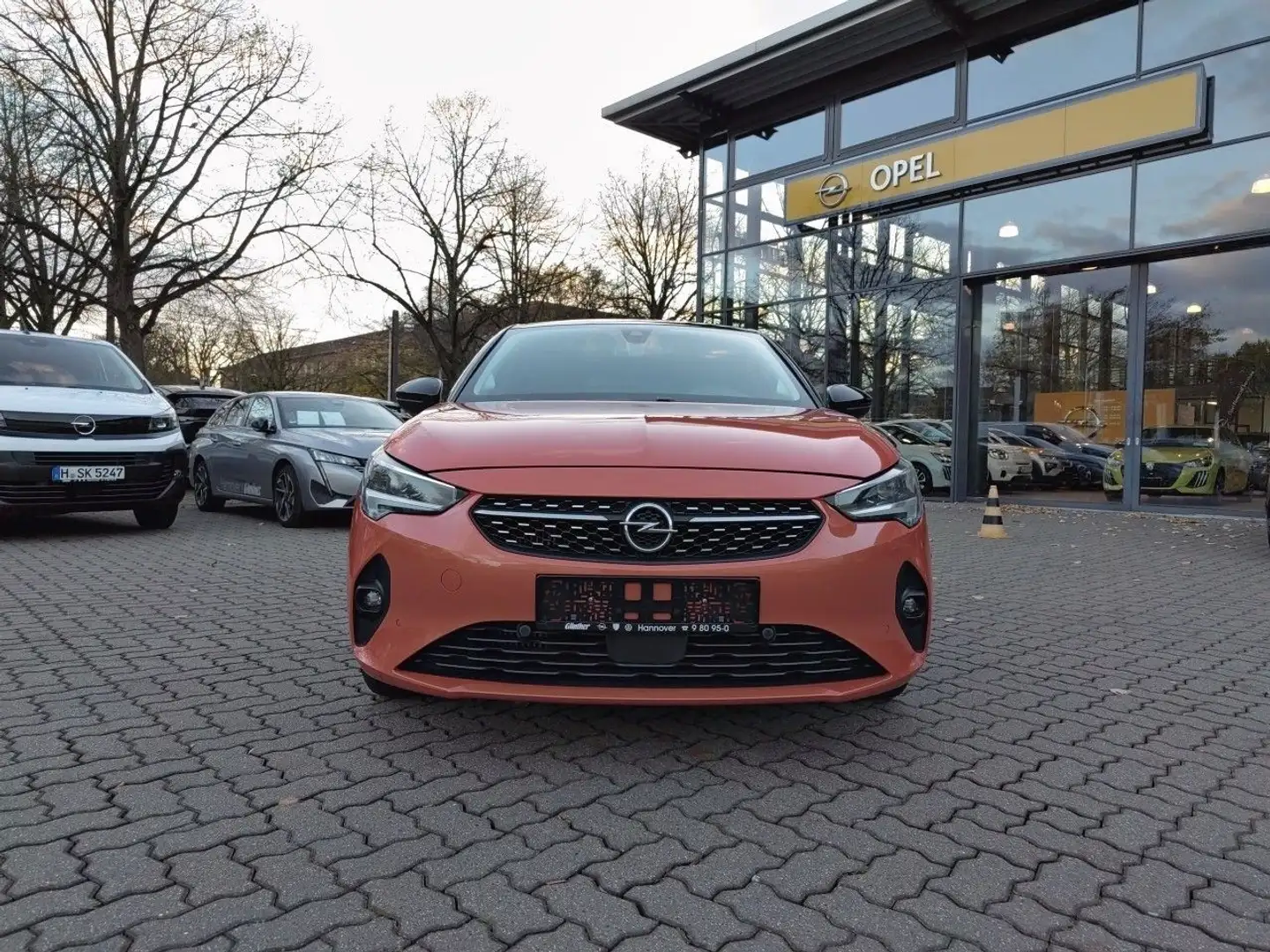 Opel Corsa -F Elegance 1.2 Turbo AT8 Leder,Pano,MATRIX Orange - 2