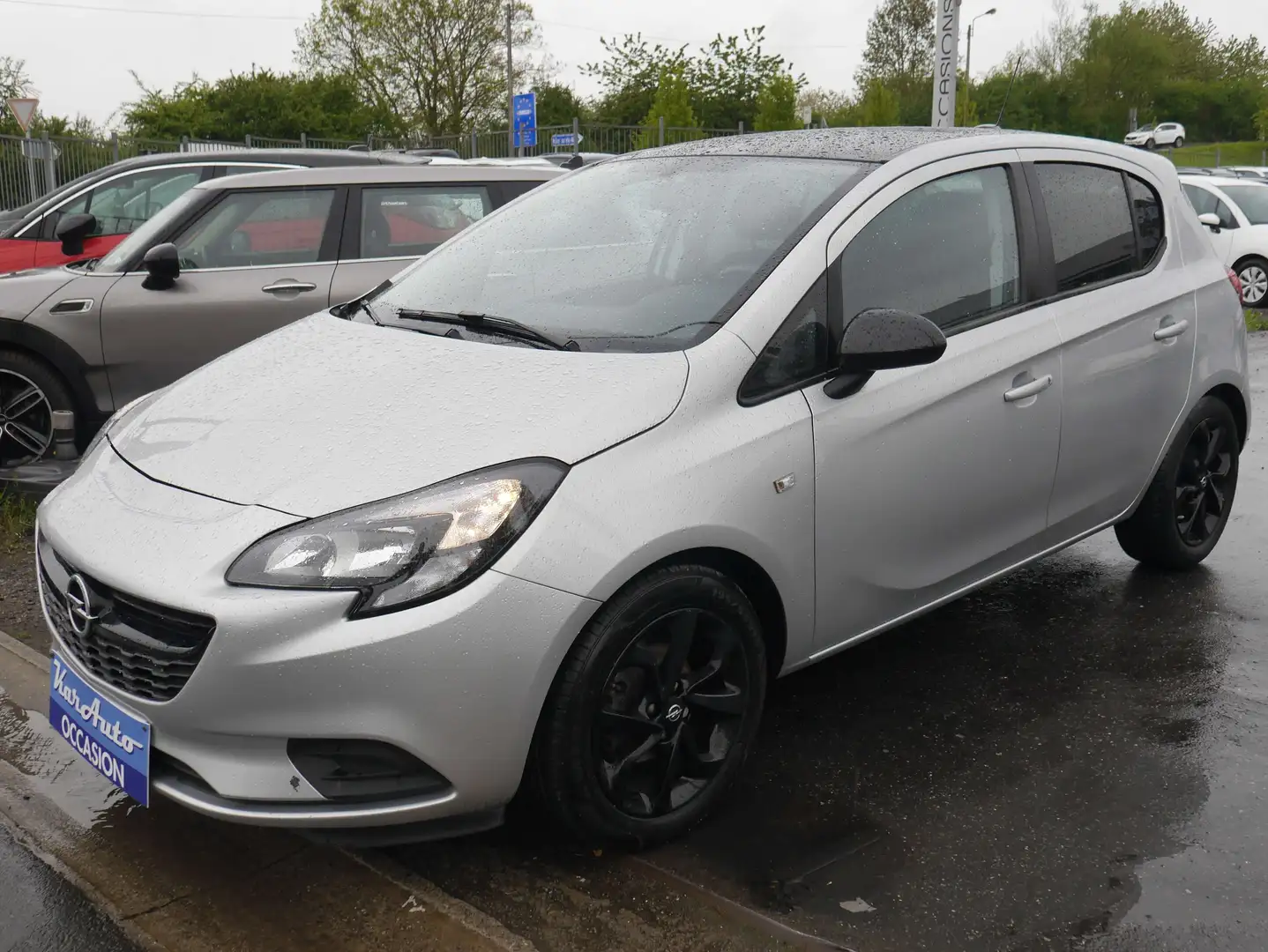 Opel Corsa 1.4i Black Edition*GPS*AIRCO* Grau - 2