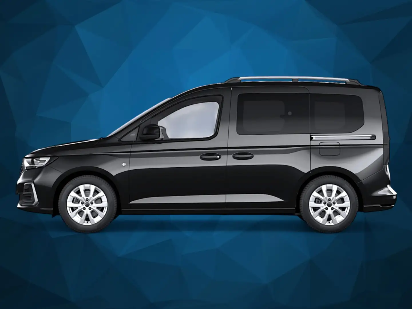 Ford Tourneo Connect 2.0 EcoBlue Titanium SpurH LM Schwarz - 2