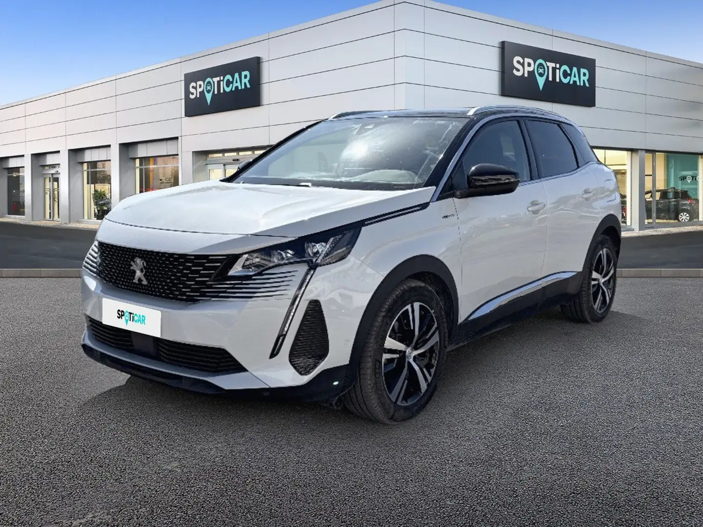 Peugeot 3008 Hybrid 225 e-EAT8 GT aut. Bianco - 1