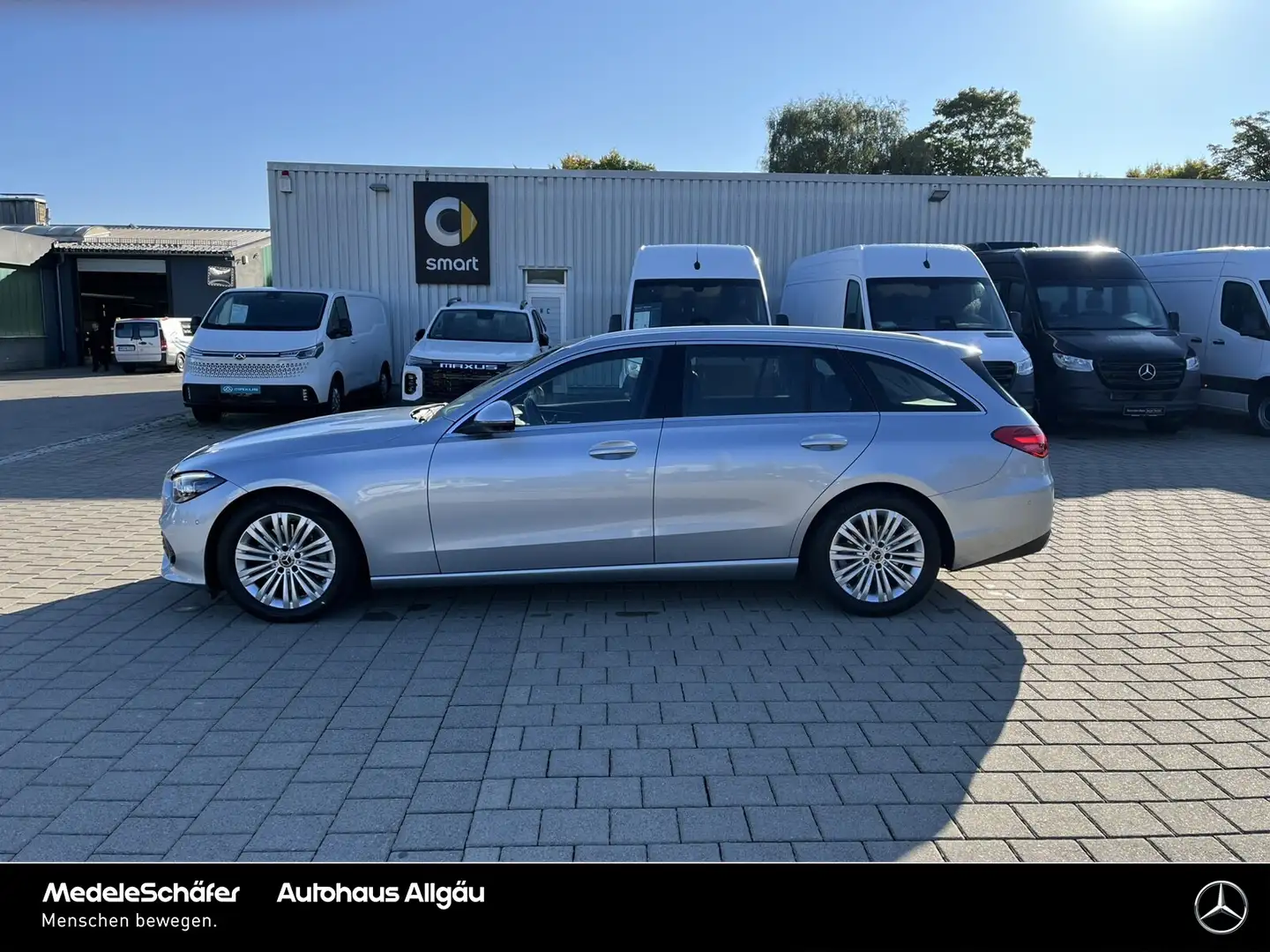 Mercedes-Benz C 300 C 300 T d Dist AHK Pano D-Light Massage NP79k LED Silber - 2