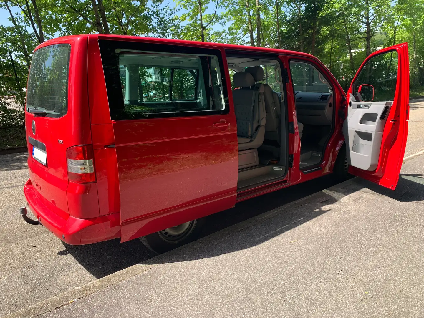 Volkswagen T5 Multivan Multivan Rot - 1