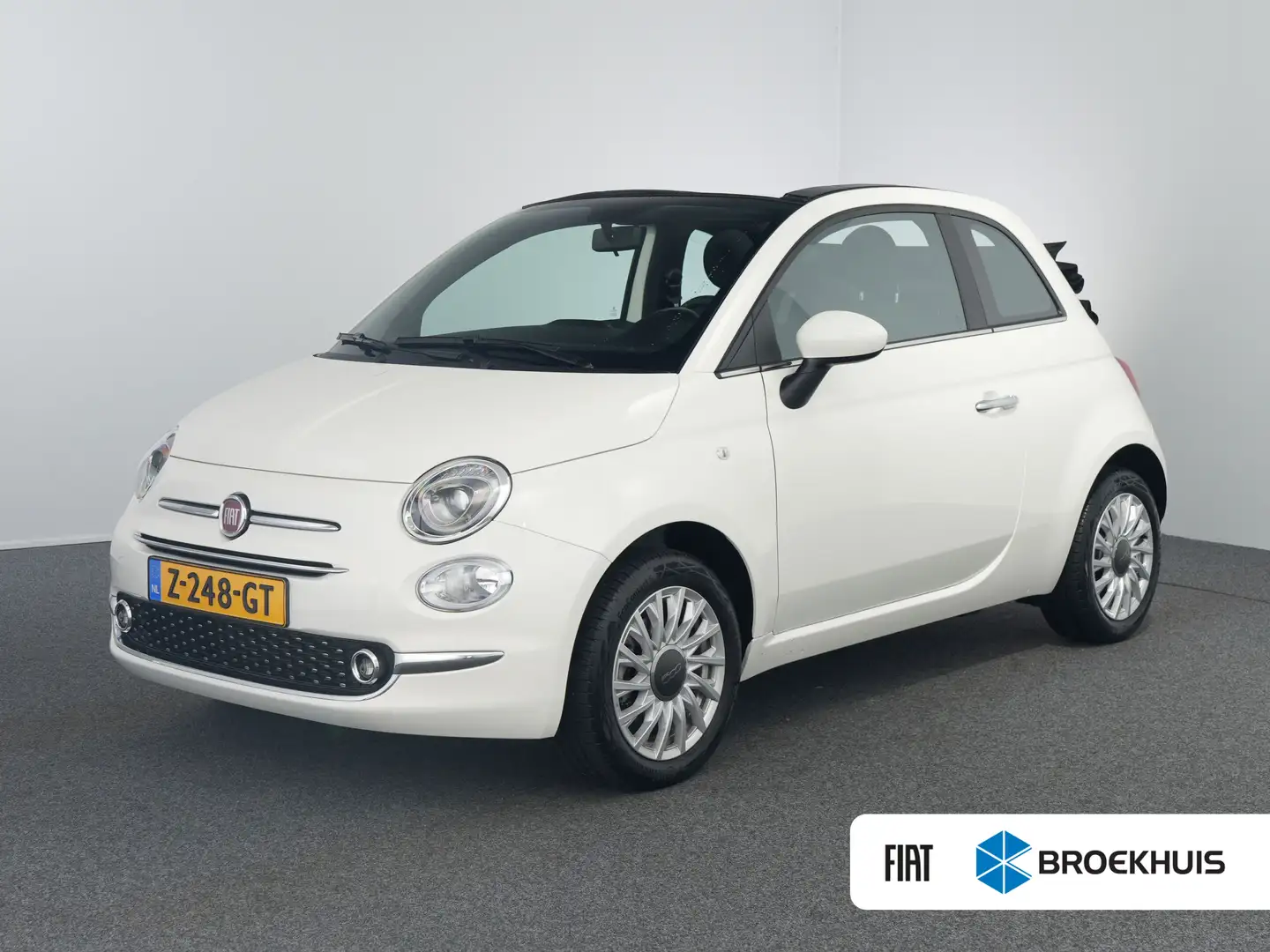 Fiat 500C 1.0 Hybrid Dolcevita Finale | Airco | Apple Carpla Wit - 1