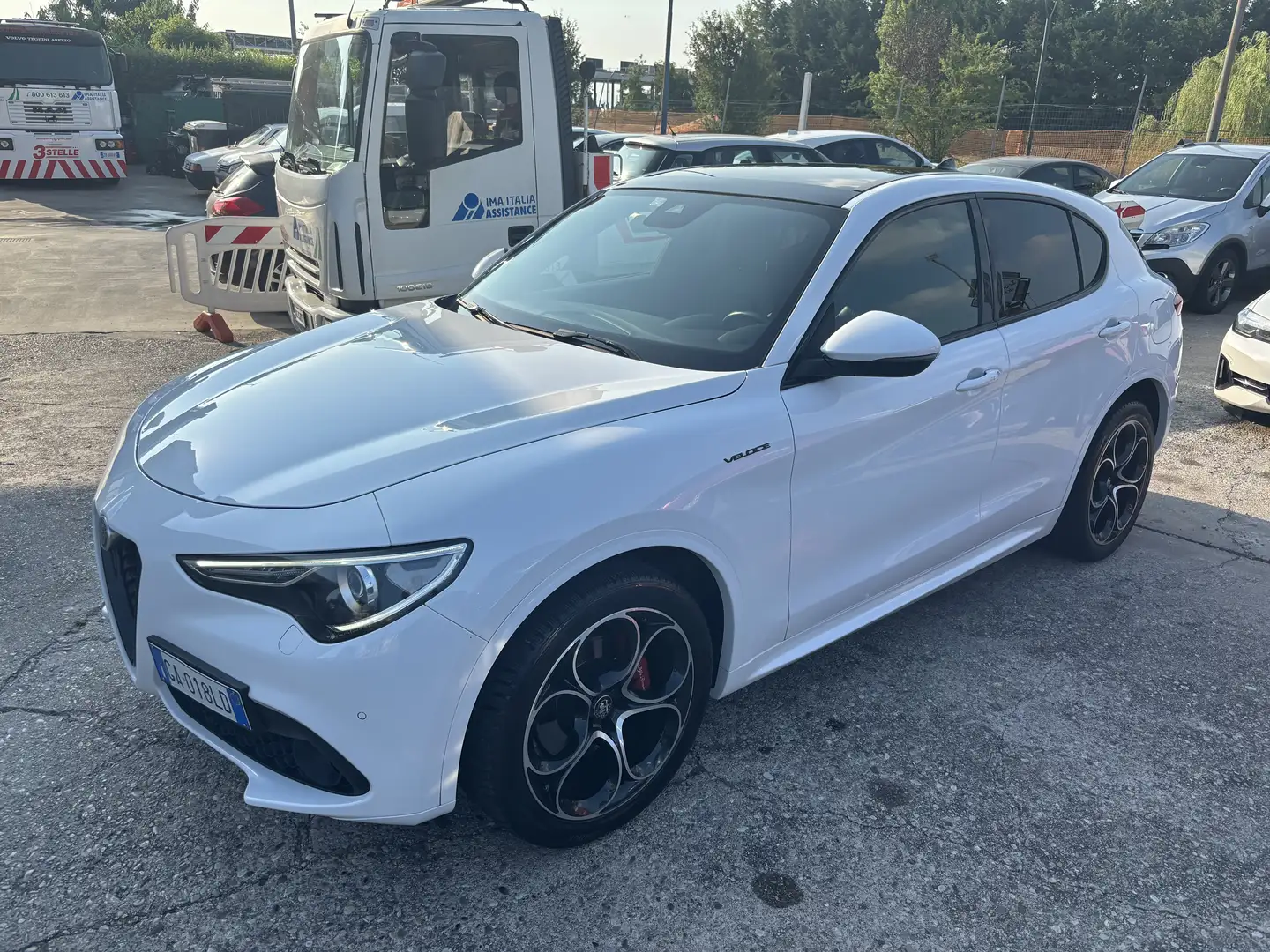 Alfa Romeo Stelvio 2.2 t Veloce FULL Q4 210cv auto Bianco - 1