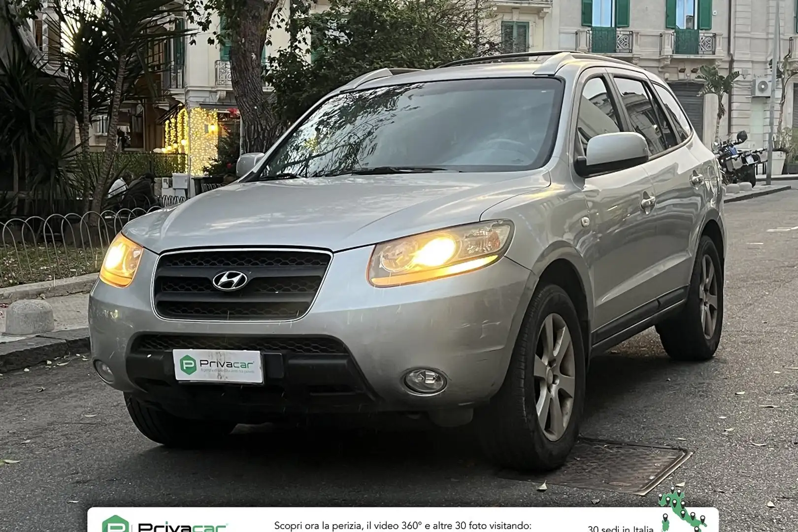Hyundai SANTA FE Santa Fe 2.2 CRDi VGT Dynamic Sun 5 p.ti Silver - 1