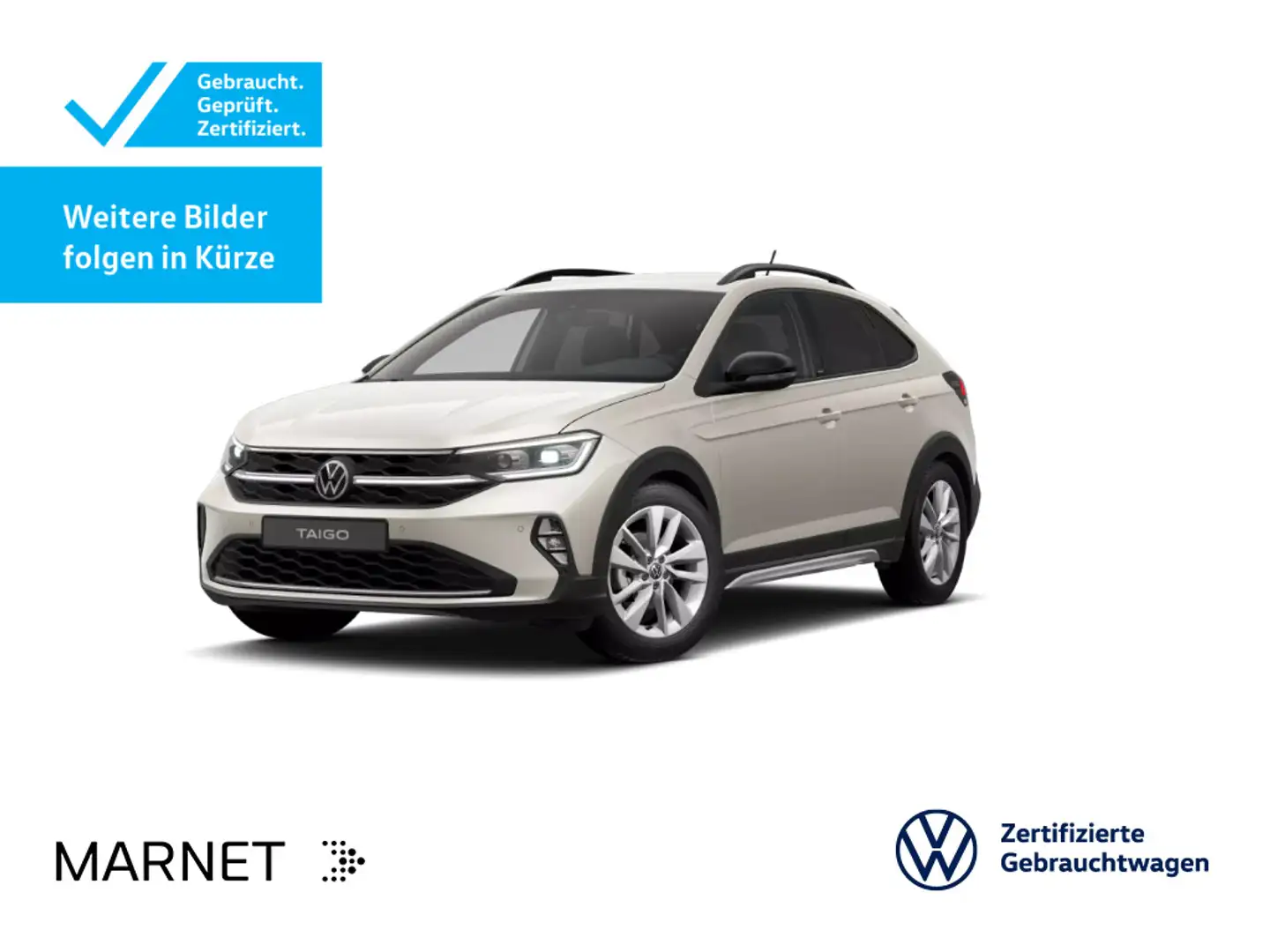 Volkswagen Taigo 1.5 TSI DSG MOVE*IQ.LIGHT*NAVI*ACC*ASG*KEY Silber - 1
