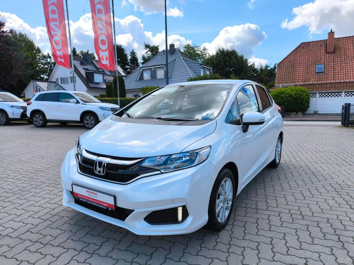 Honda Jazz 1,3 Comfort Automatik + Navi Blanc - 2