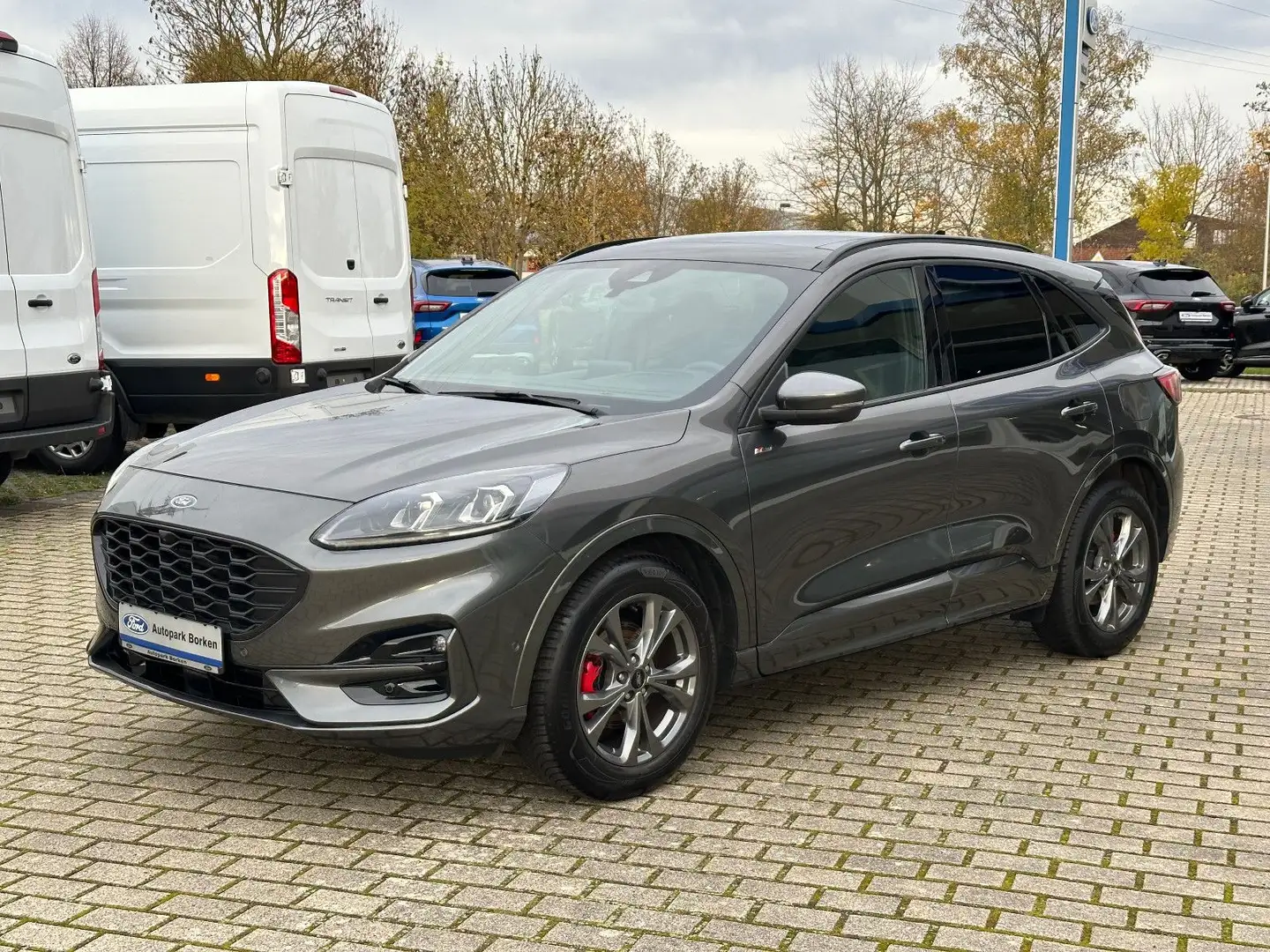 Ford Kuga ST-Line X Panorama Technologie Paket Winter Grijs - 1