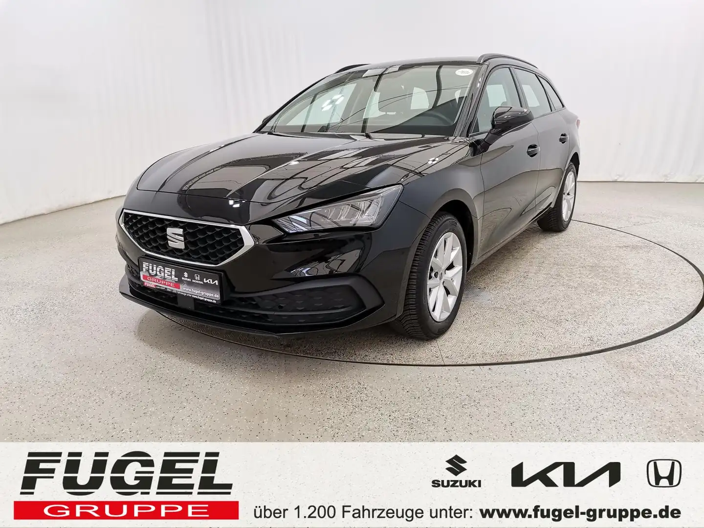 SEAT Leon 1.0 eTSI DSG Style virt.Cock.|LED|Winter|Navi|RFK Schwarz - 1