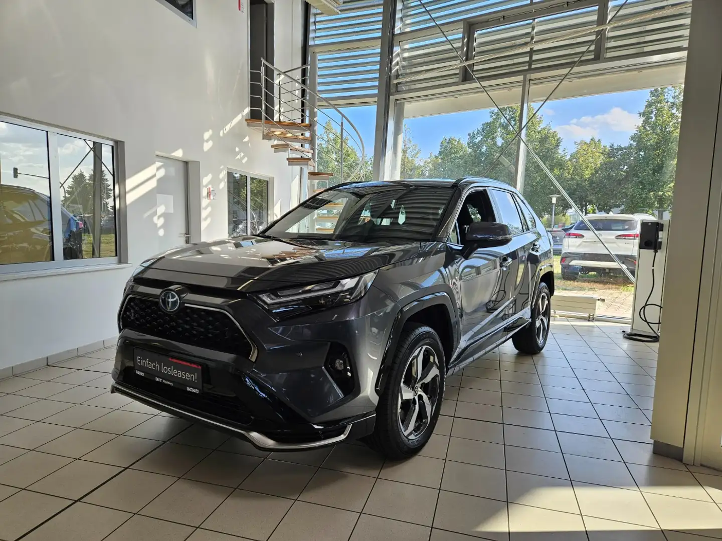 Toyota RAV 4 2.5 Plug-in Hybrid 4x4 Teamplayer AHK. LED Gris - 1