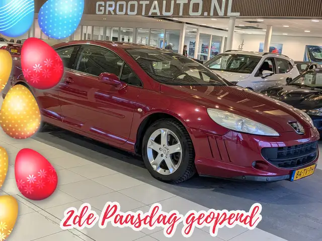 Peugeot 407 Coupé 2.2-16V Pack 135.667km NAP, Airco, Leder, Cr