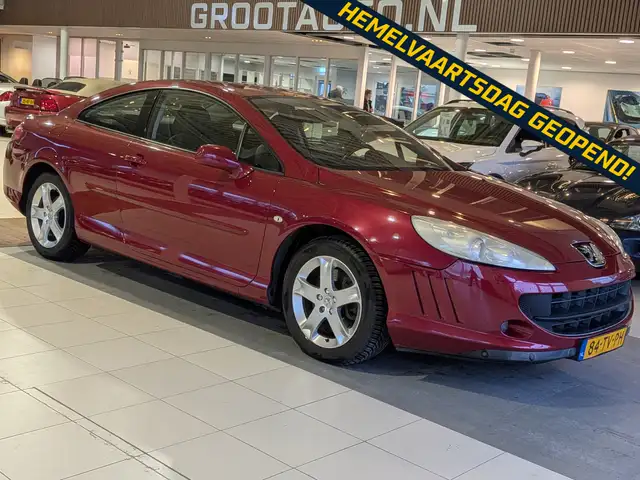 Peugeot 407 Coupé 2.2-16V Pack 135.667km NAP, Airco, Leder, Cr
