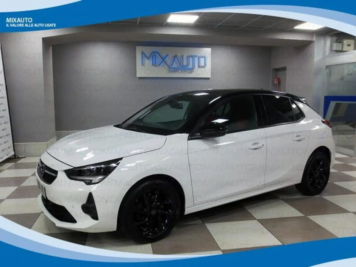 Opel Corsa 1.2 Turbo 100cv 5 Porte GS Line EU6 Weiß - 1