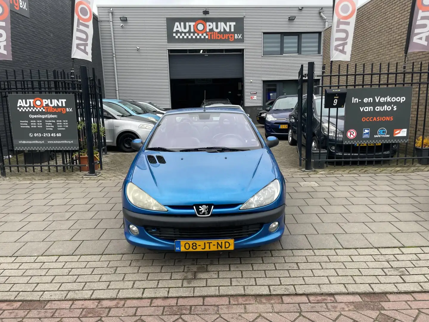 Peugeot 206 CC 1.6-16V Trekhaak Airco NAP APK Blauw - 2