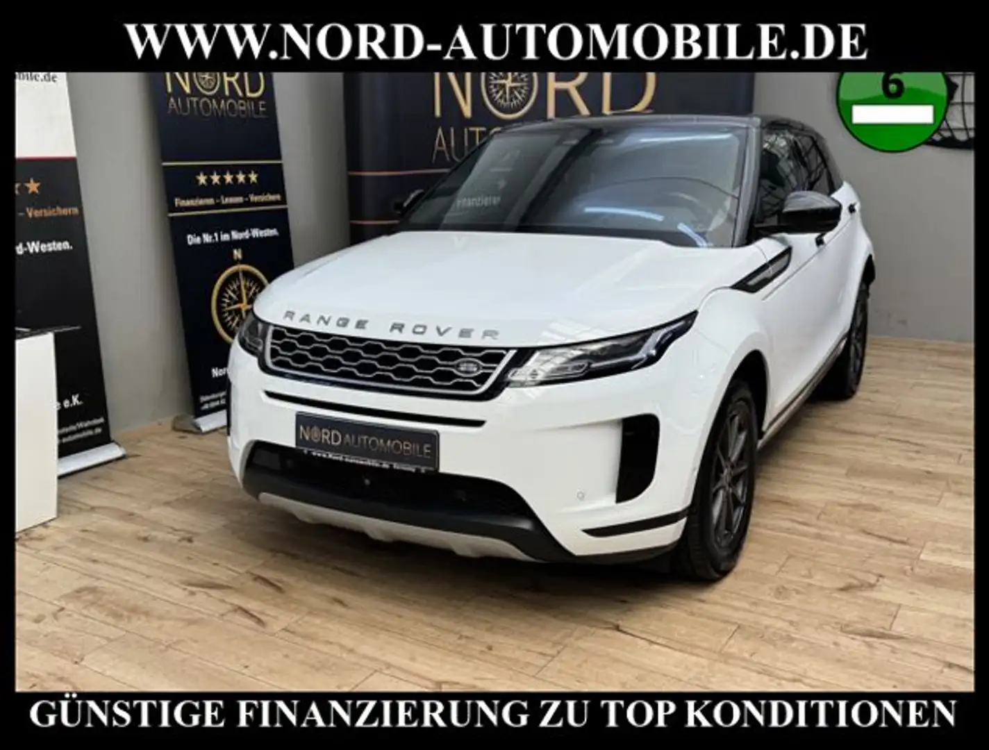 Land Rover Range Rover Evoque D165 *PANO*LEDER*NAVI*LED* Weiß - 1