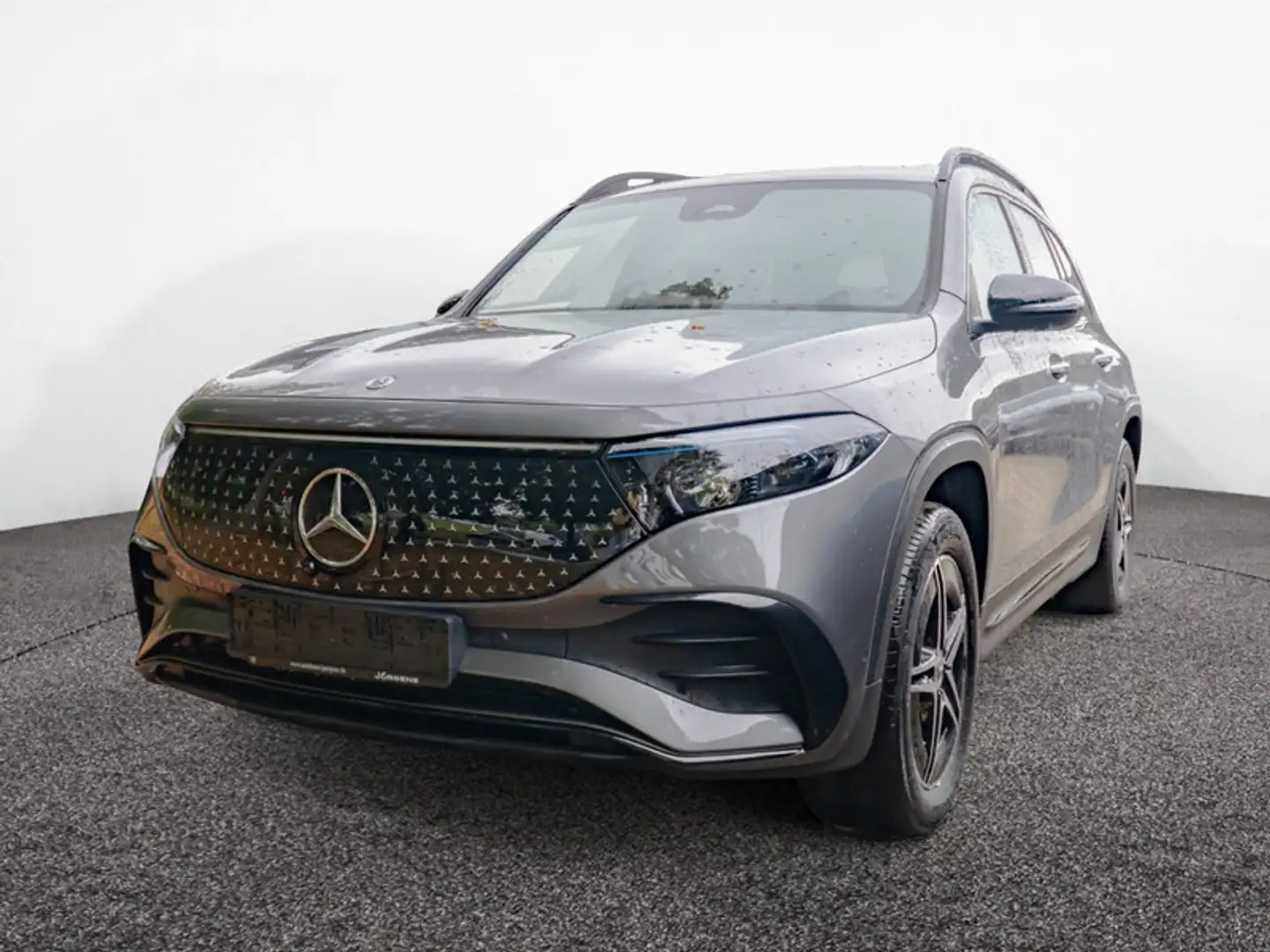 Mercedes-Benz EQB 300 4M AMG-Sport/360/AHK/Distr/Night/Winter Grijs - 1