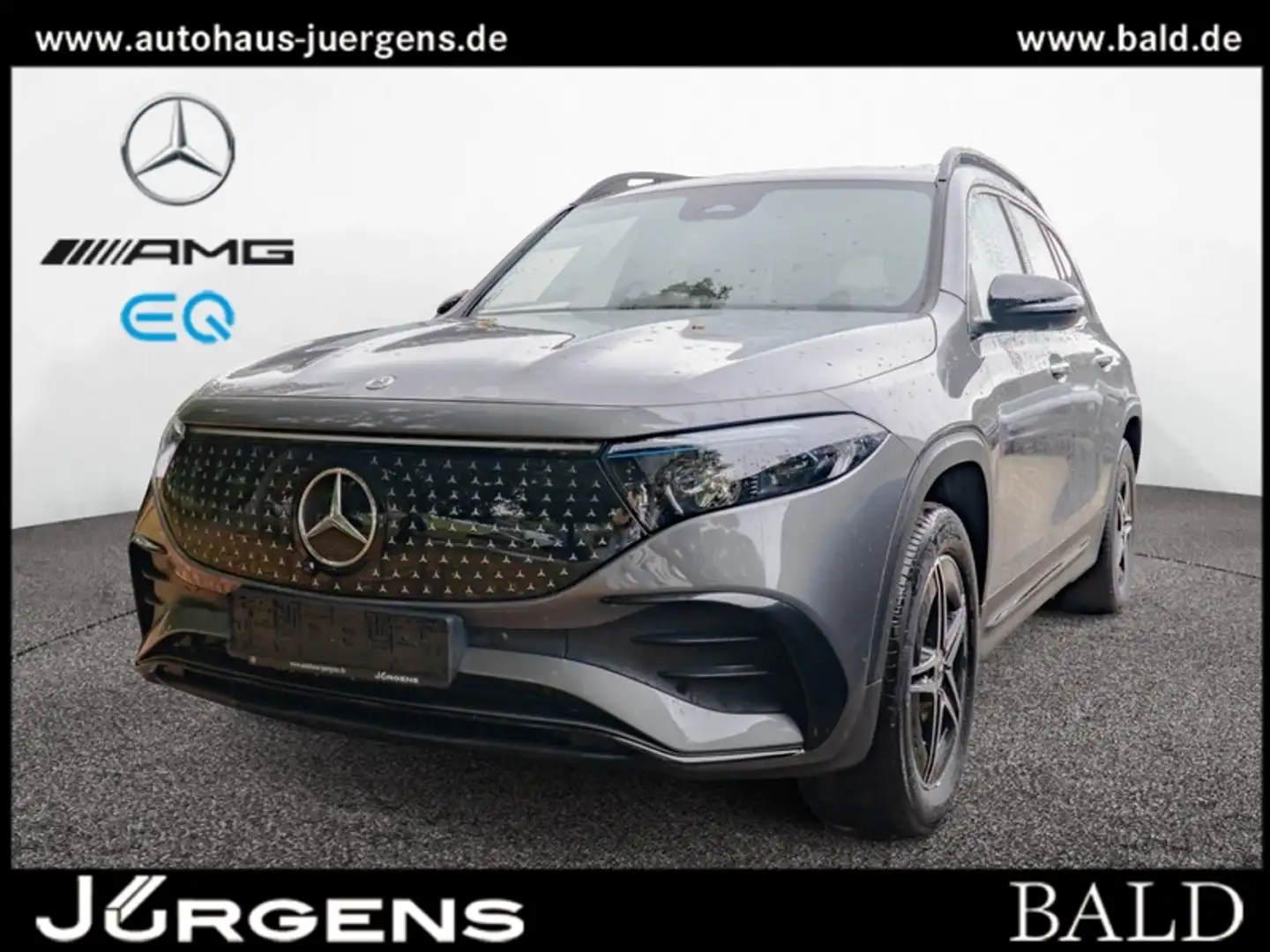 Mercedes-Benz EQB 300 4M AMG-Sport/360/AHK/Distr/Night/Winter Grau - 1