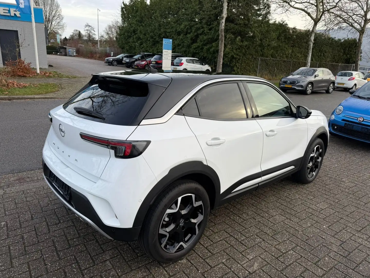 Opel Mokka 1.2 Turbo Ultimate, Automaat, Navi, 12mnd Garantie Weiß - 2