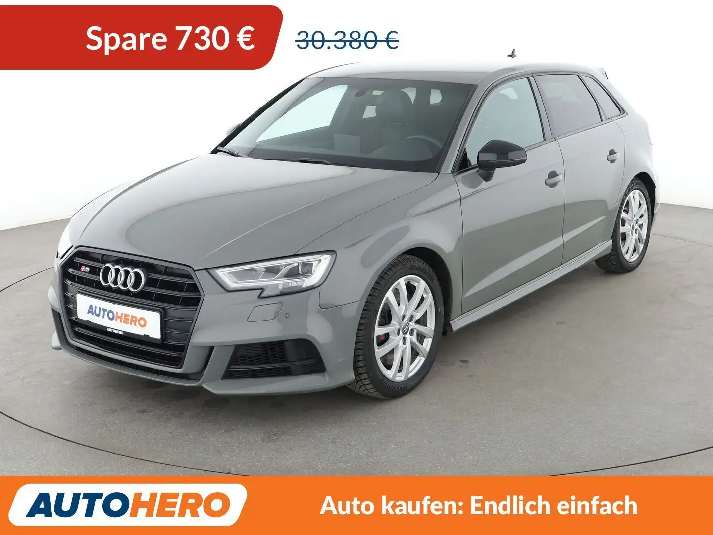 Audi S3 2.0 TFSI quattro Aut.*NAV*LED*PDC*SHZ Grau - 1
