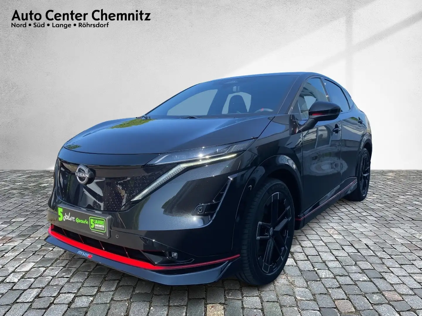 Nissan Ariya (87kWh|22kW-OBC) Nismo e-4orce HeadUp/LED Zwart - 2