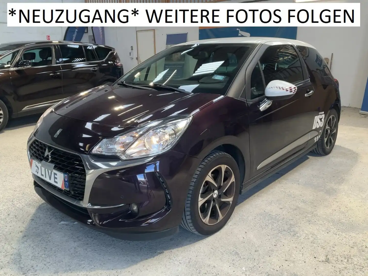 DS Automobiles DS 3 DS3 PureTech 110 SportChic LED DAB TEMP NAV KAMERA Paars - 1