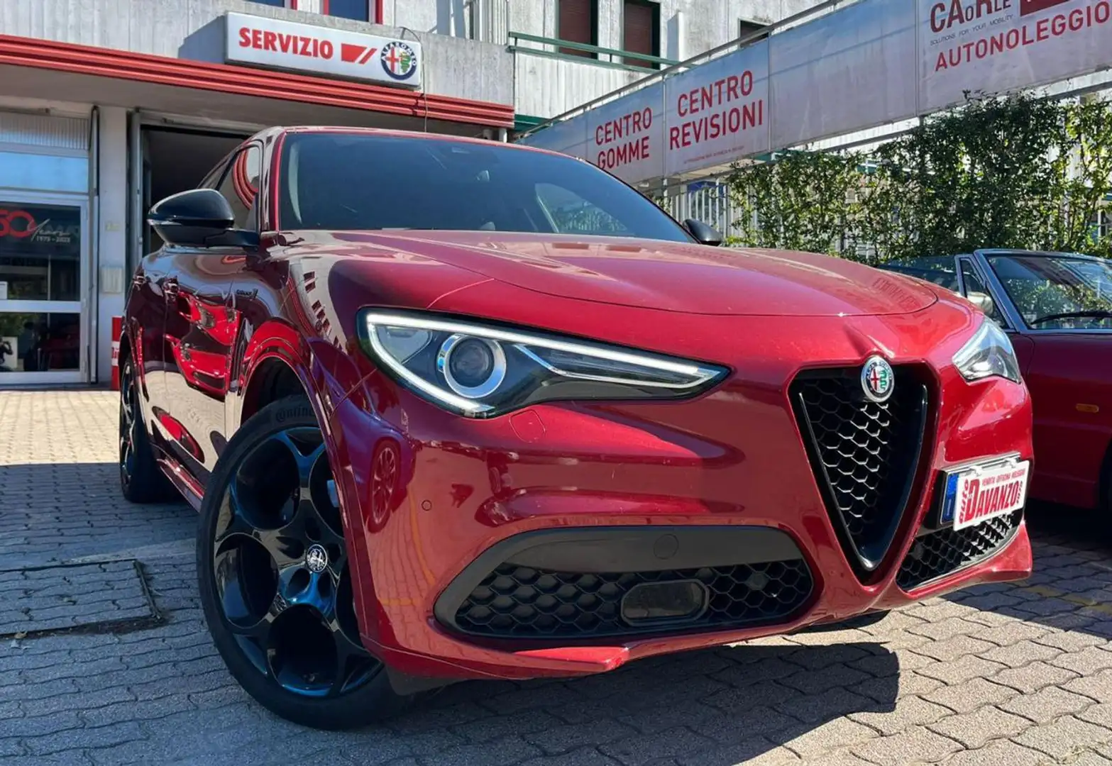 Alfa Romeo Stelvio 2.2 Turbodiesel 210 CV AT8 Q4 Veloce Tì Rosso - 1
