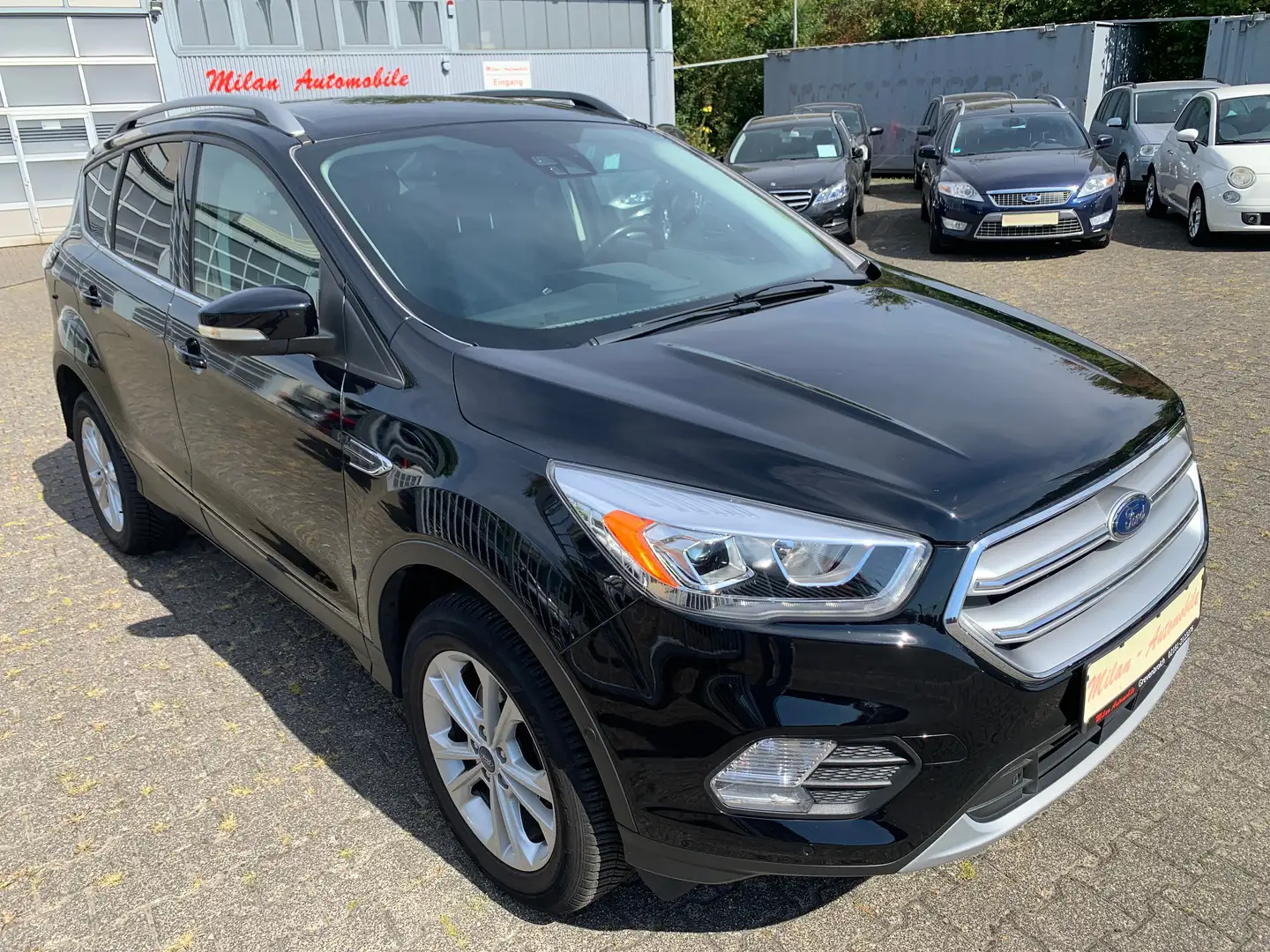Ford Kuga Titanium Alu-Navi-T-Lede-PDC+Kamera-Tüv/Oel neu Schwarz - 1