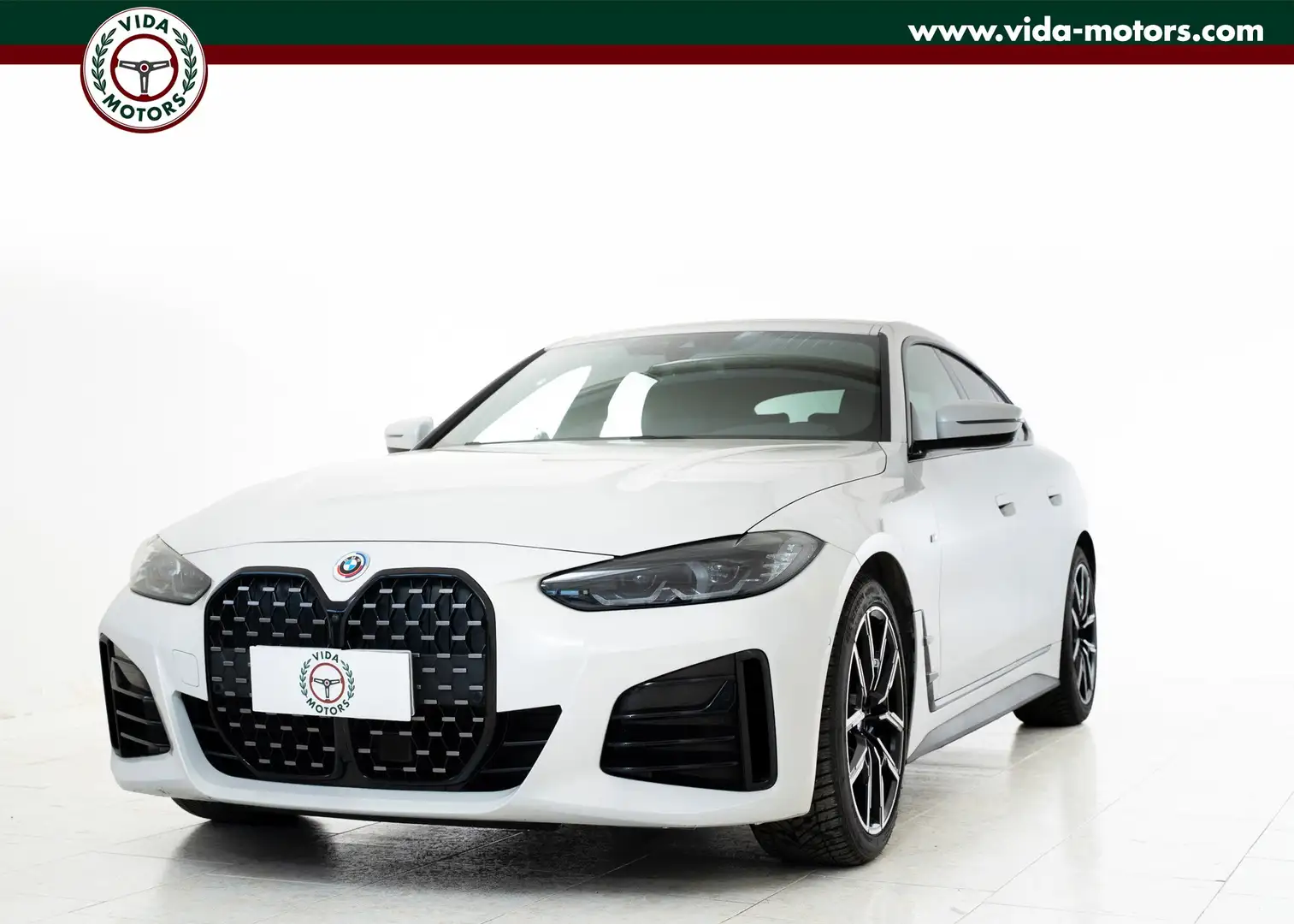 BMW 420 420d Msport * unico proprietario * full optional Weiß - 1