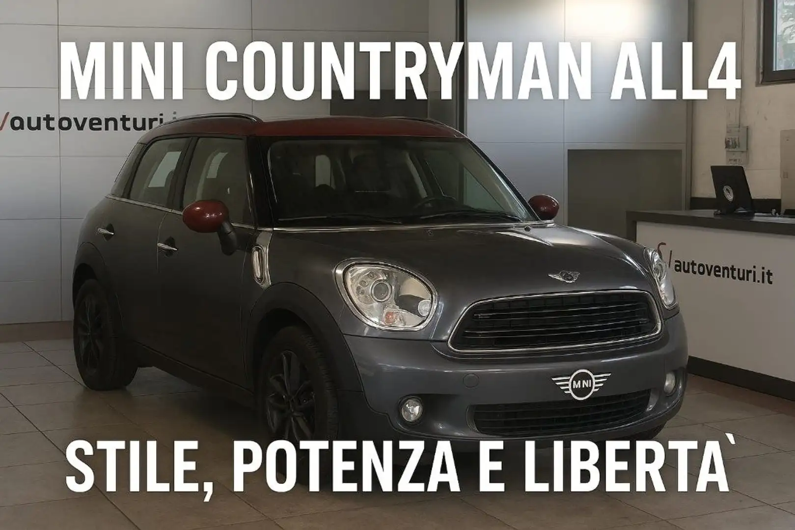 MINI Cooper SD Countryman 2.0 Park Lane Grijs - 1