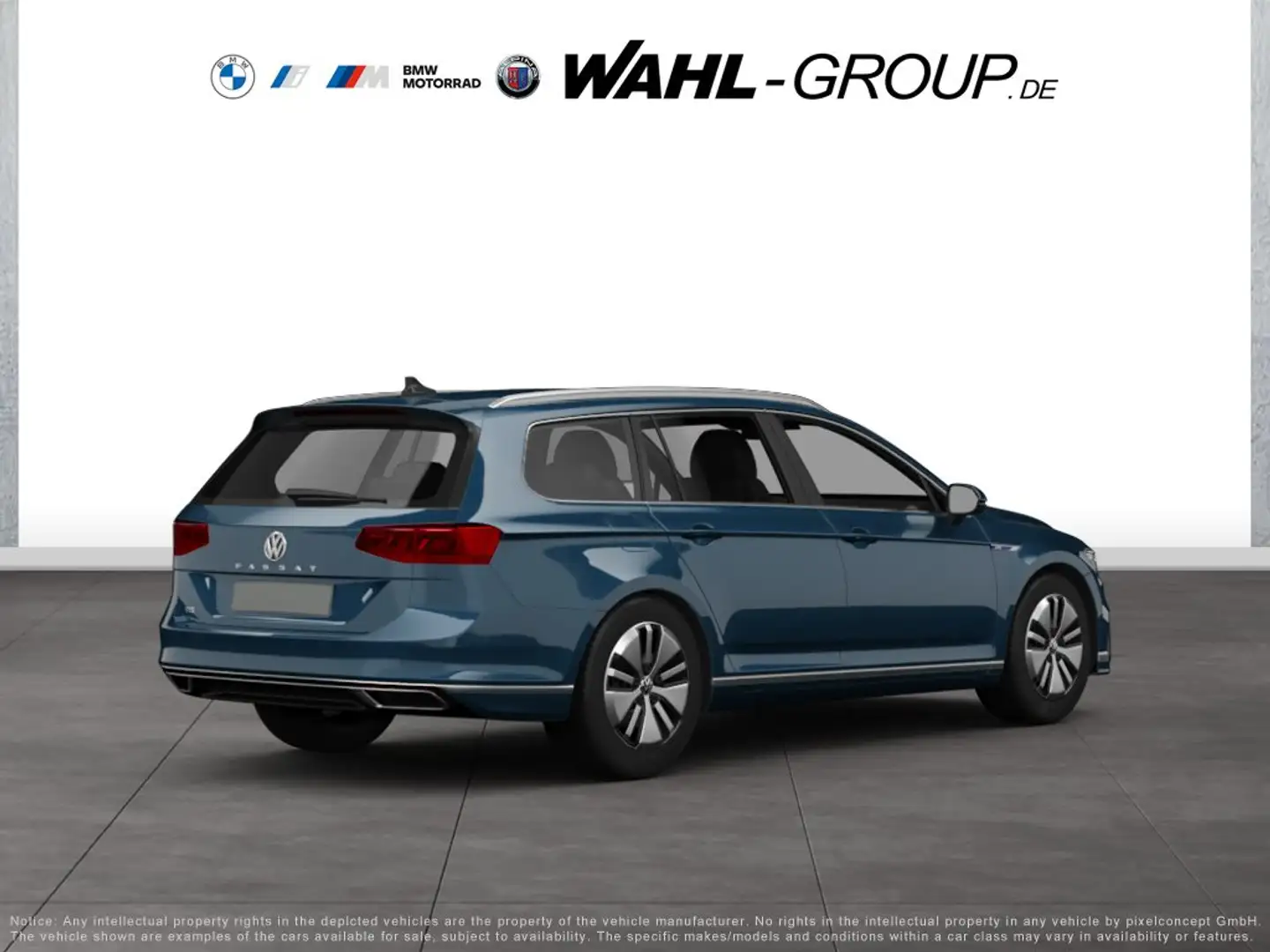 Volkswagen Passat Variant GTE AHK Panorama eSitze Travel+Lane Assist Bleu - 2