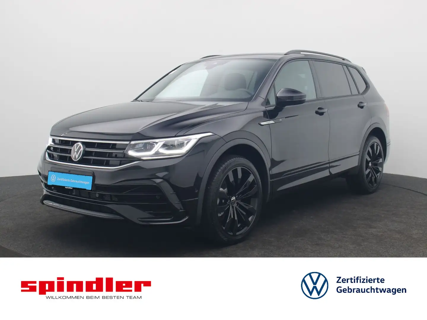 Volkswagen Tiguan Allspace R-Line 2.0TSI DSG 4M / Pano, AHK Schwarz - 1