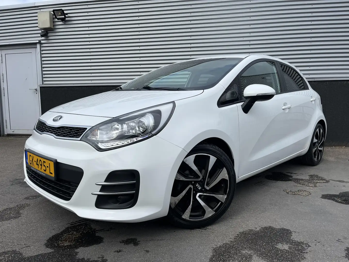 Kia Rio 1.2 CVVT ExecutiveLine Trekhaak, Navigatie, Achter Wit - 2