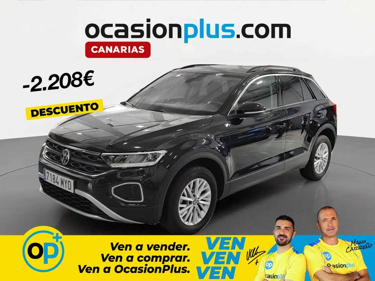 Volkswagen T-Roc 1.0 TSI Life 85kW Negro - 1