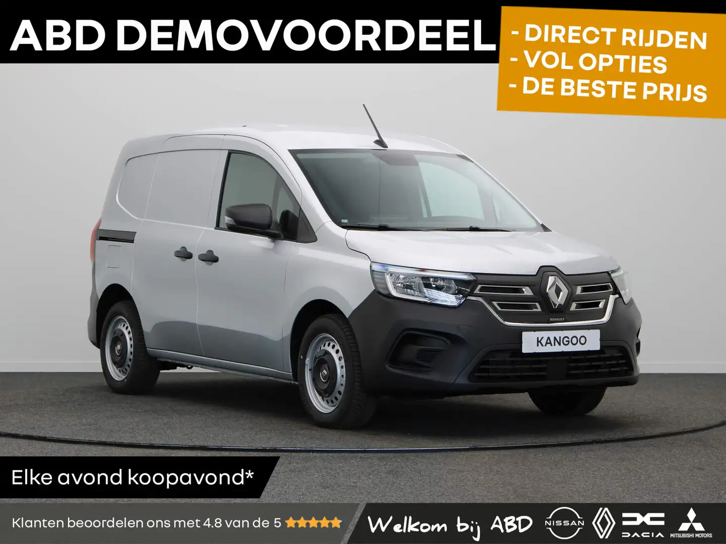 Renault Kangoo E-TECH Advance 22 kW 44 kWh | Hoge korting | Lage rente | Argent - 1