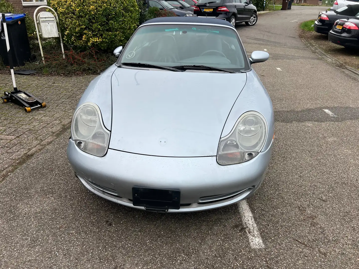 Porsche 911 Carrera 2 licht schade rechts 11600 ex btw Zilver - 2