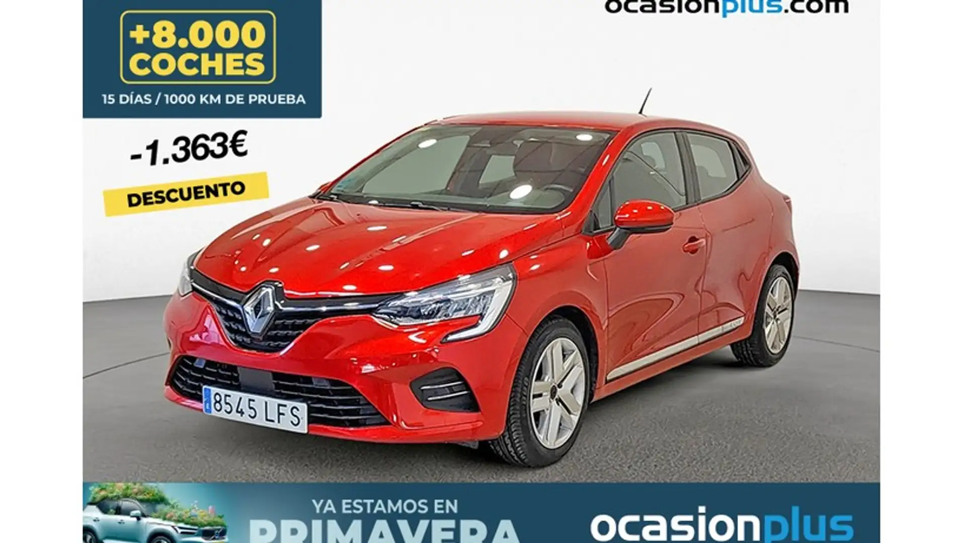 Renault Clio TCe Intens 74kW Rojo - 1