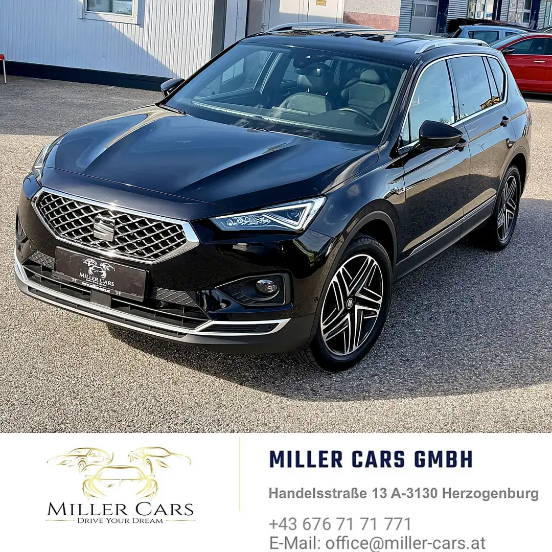 SEAT Tarraco 1,5 TSI ACT Xcellence*Servicegepflegt*MwSt. Aus... Schwarz - 2
