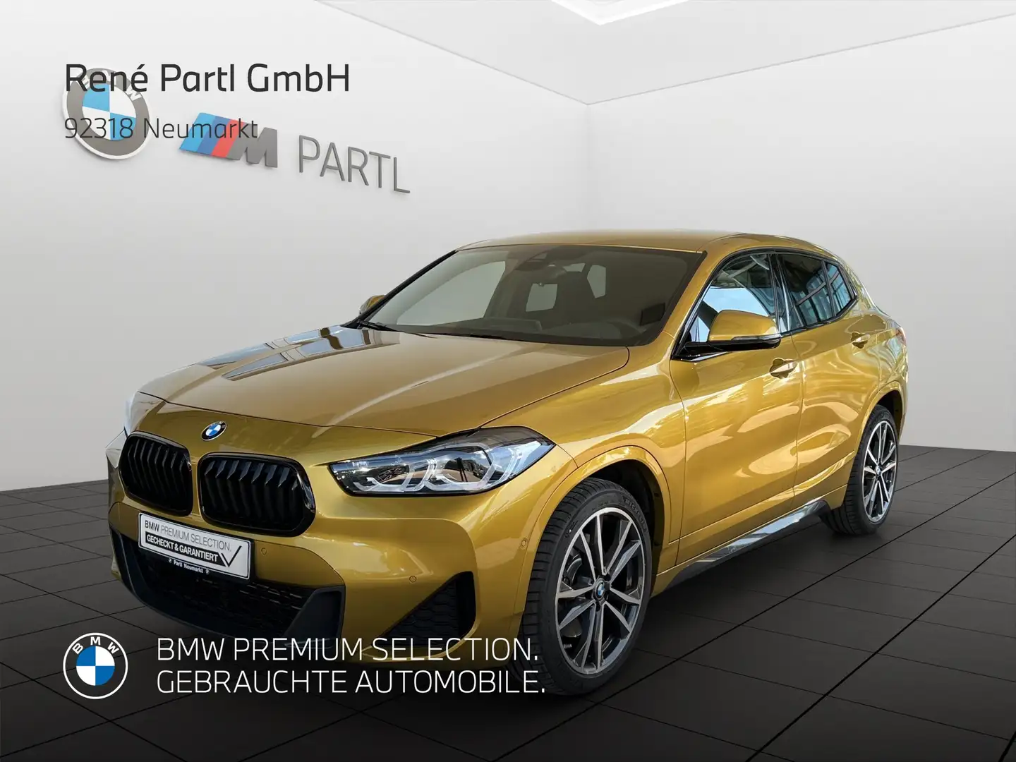 BMW X2 sDrive20i M-Sport NAVI adapLED AHK HUD PDC Auriu - 1